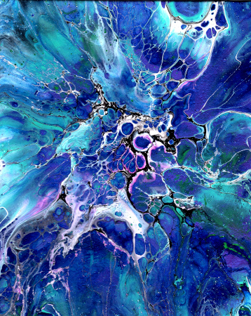 Purple Blue Panel